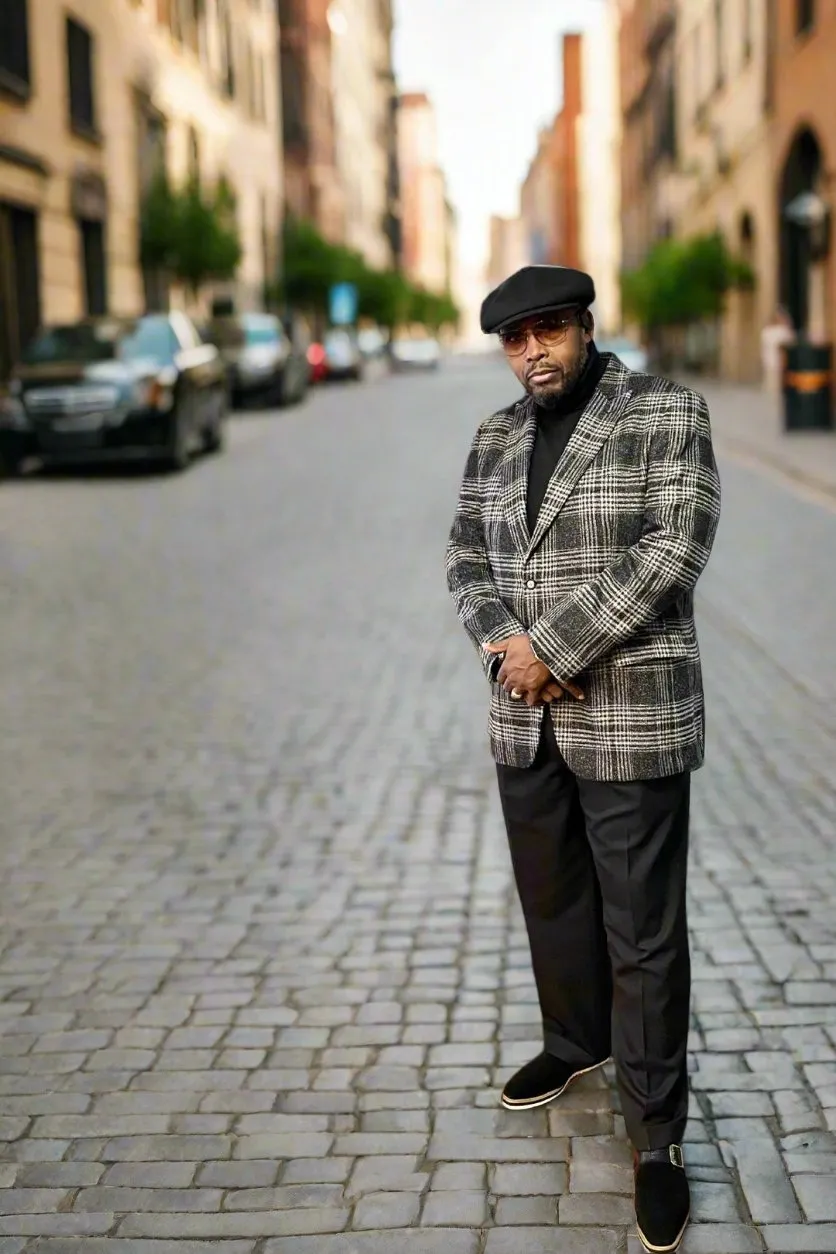Plaid Men’s Sport Coat