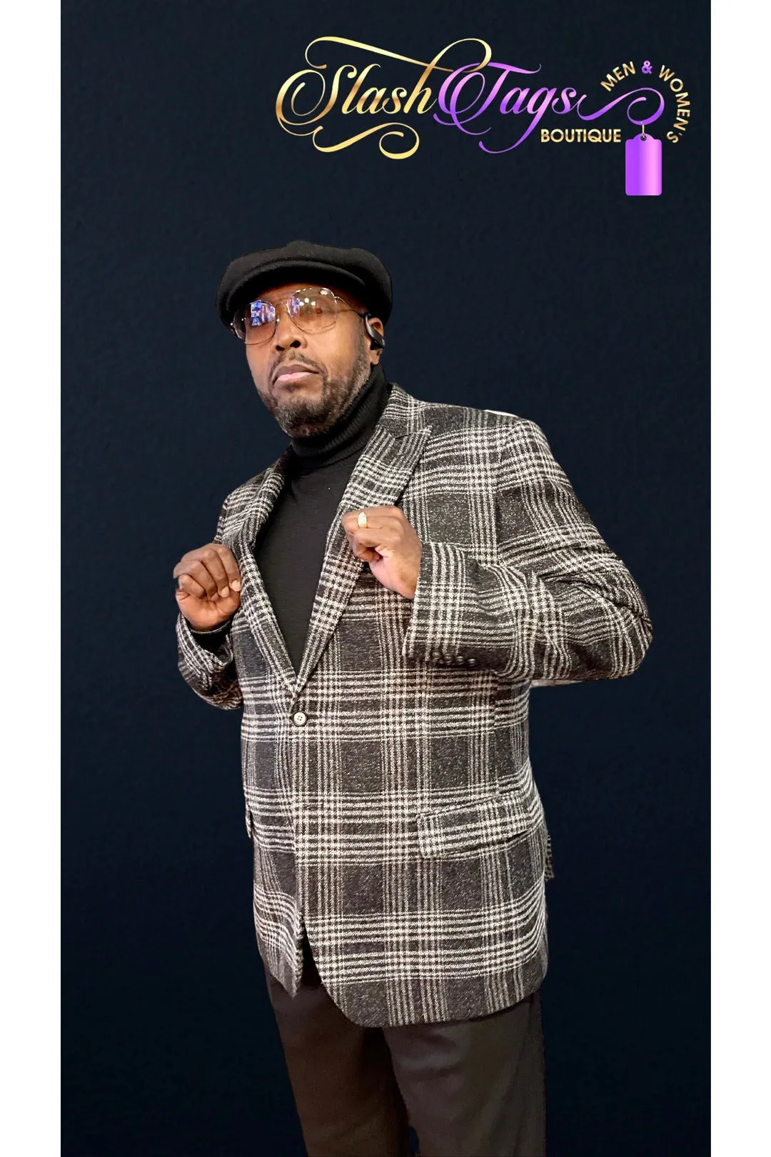 Plaid Men’s Sport Coat