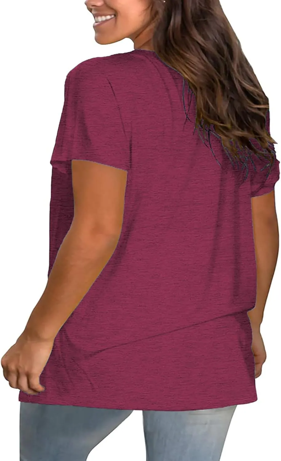 Plus Size Magical Shirts Women Magic Castle V Neck T Shirts Short Sleeve Tshirts Summer Tops