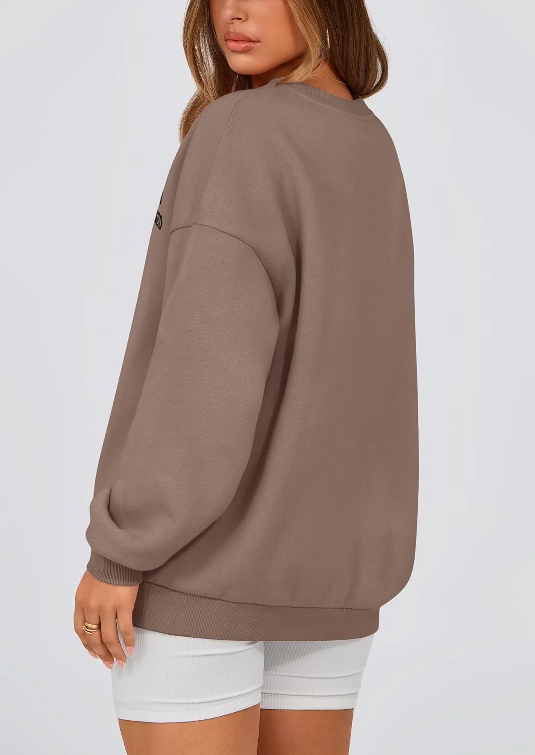 PRETTYGARDEN Women's Fall Fashion Oversized Sweatshirts Casual Crewneck Long Sleeve Graphic Pullover Tops Shirt