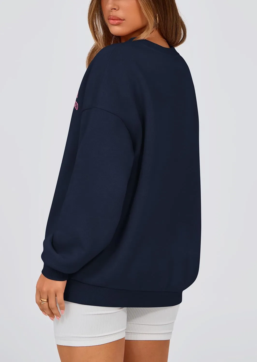 PRETTYGARDEN Women's Fall Fashion Oversized Sweatshirts Casual Crewneck Long Sleeve Graphic Pullover Tops Shirt