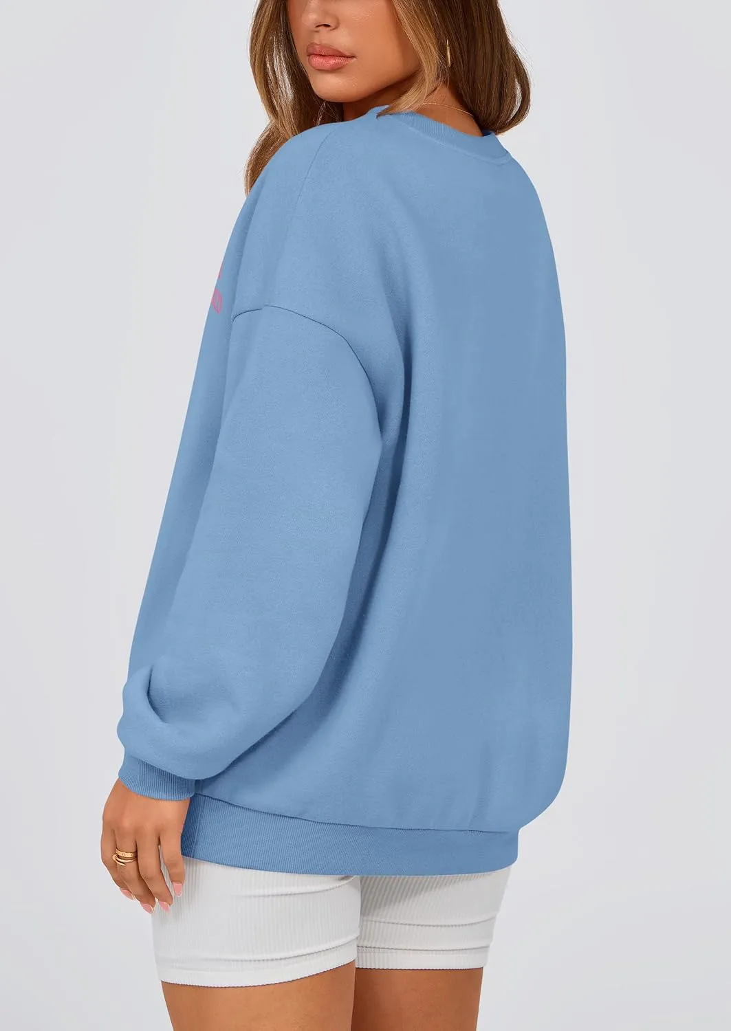 PRETTYGARDEN Women's Fall Fashion Oversized Sweatshirts Casual Crewneck Long Sleeve Graphic Pullover Tops Shirt