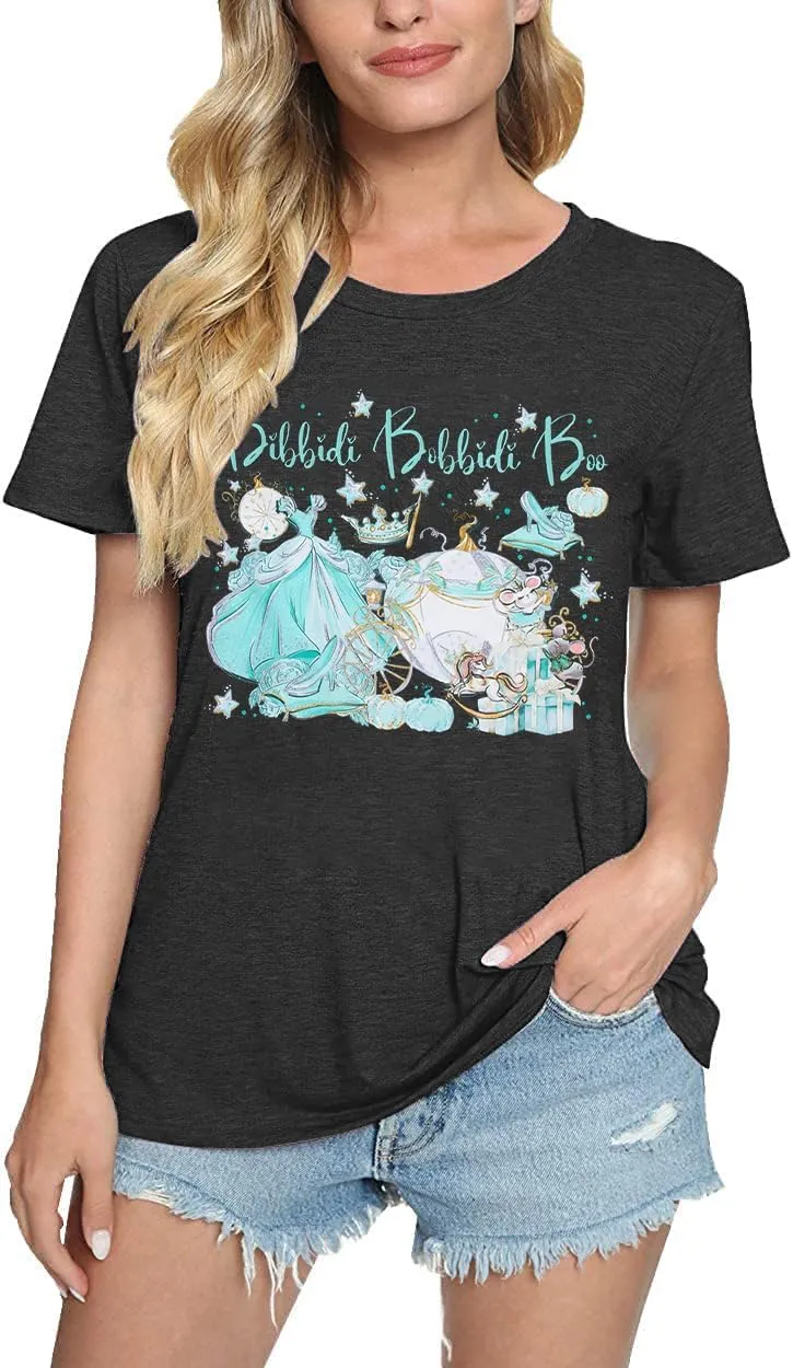 Princess Shirts Magic Kingdom Tee: Women Meet Me at Shirt Music Album Shirts Family Vacation Tops