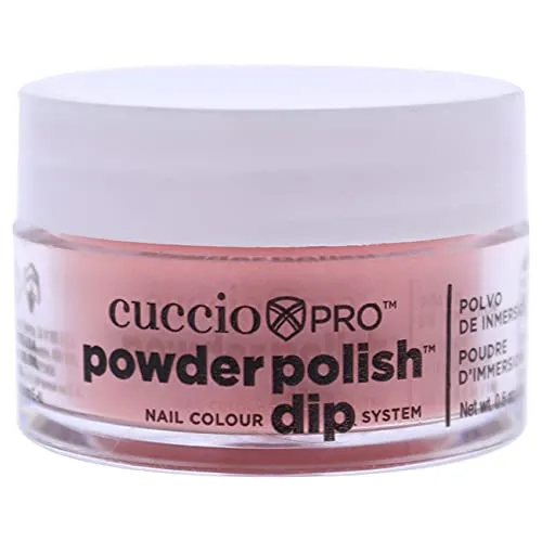 Pro Powder Polish Nail Colour Dip System - Pastel Peach by Cuccio for Women - 0.5 oz Nail Powder