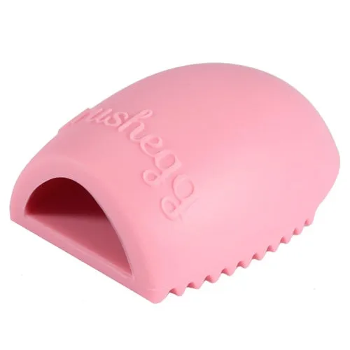 RANCAI 1pcs Silicone Egg Brush Cleaning Brushegg Cleanser Cleaner Foundation Powder Clean tools for Cosmetic Makeup Brushes
