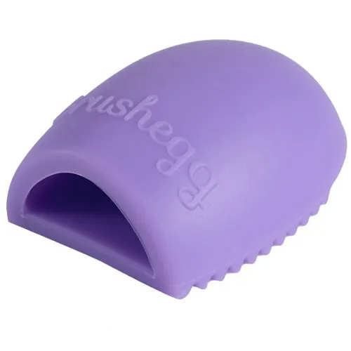 RANCAI 1pcs Silicone Egg Brush Cleaning Brushegg Cleanser Cleaner Foundation Powder Clean tools for Cosmetic Makeup Brushes