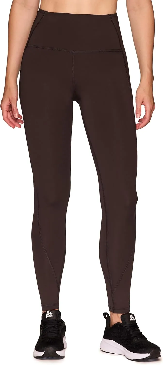 RBX Active Full Length Leggings for Women, Quick Drying Squat Proof Gym Tights Workout Running Yoga Legging with Pockets