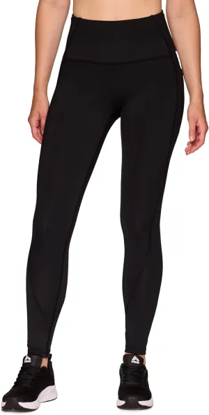 RBX Active Full Length Leggings for Women, Quick Drying Squat Proof Gym Tights Workout Running Yoga Legging with Pockets