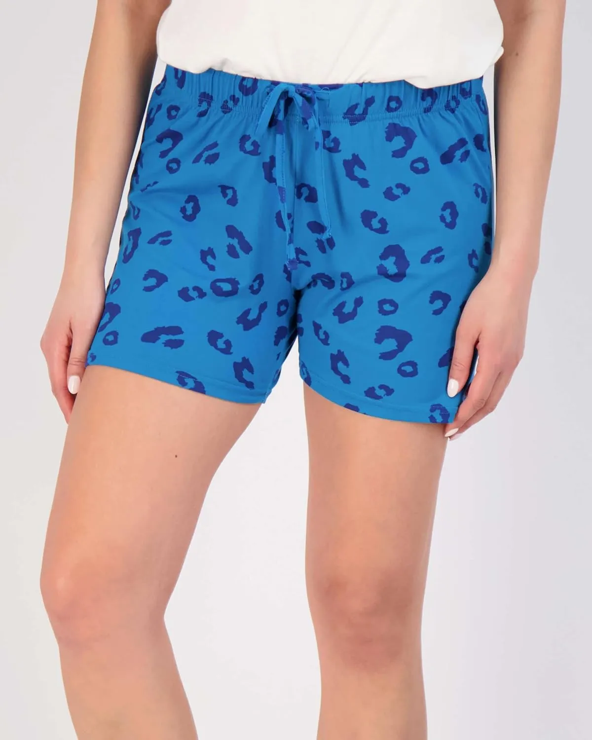 Real Essentials 3 Pack: Womens Ultra-Soft Comfy Stretch Pajama Lounge Shorts Elegant Sleepwear(Available In Plus Size)