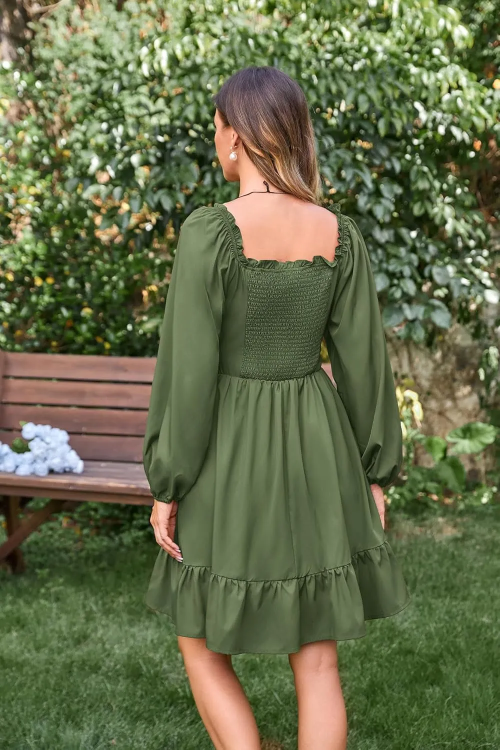 Scarlet Darkness Renaissance Corset Dress Long Lantern Sleeve Off The Shoulder Mini Dress