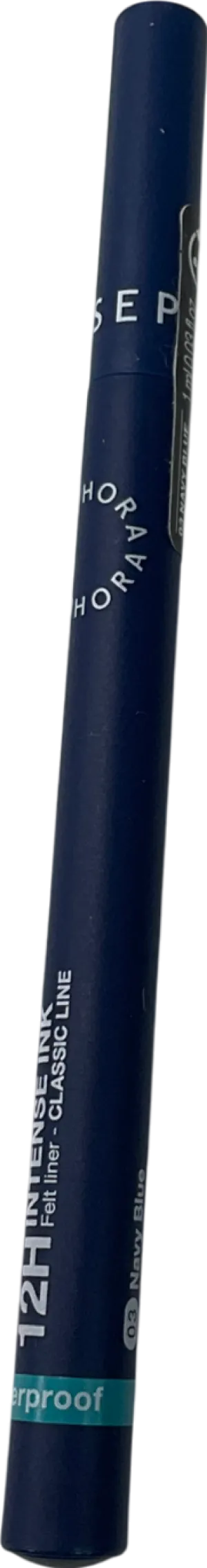 sephora 12h Intense Ink Classic Eyeliner Navy Blue 1