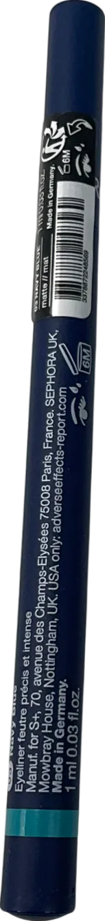 sephora 12h Intense Ink Classic Eyeliner Navy Blue 1