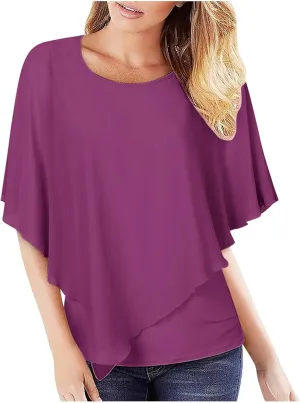 Shirts for Women Trendy Short Sleeve Plain Crewneck Blouses Casual Daily Work Fashion Sexy Cute Tops
