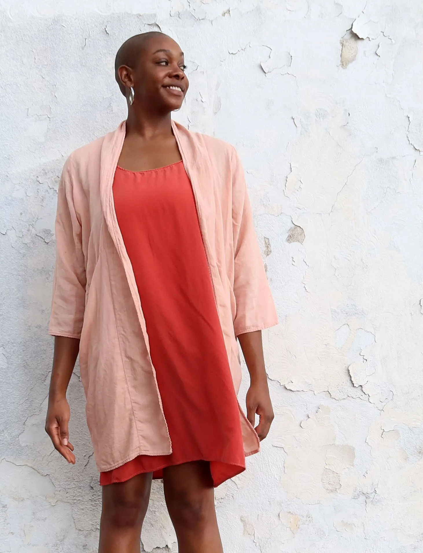 Silk Everyday Shift Short Dress