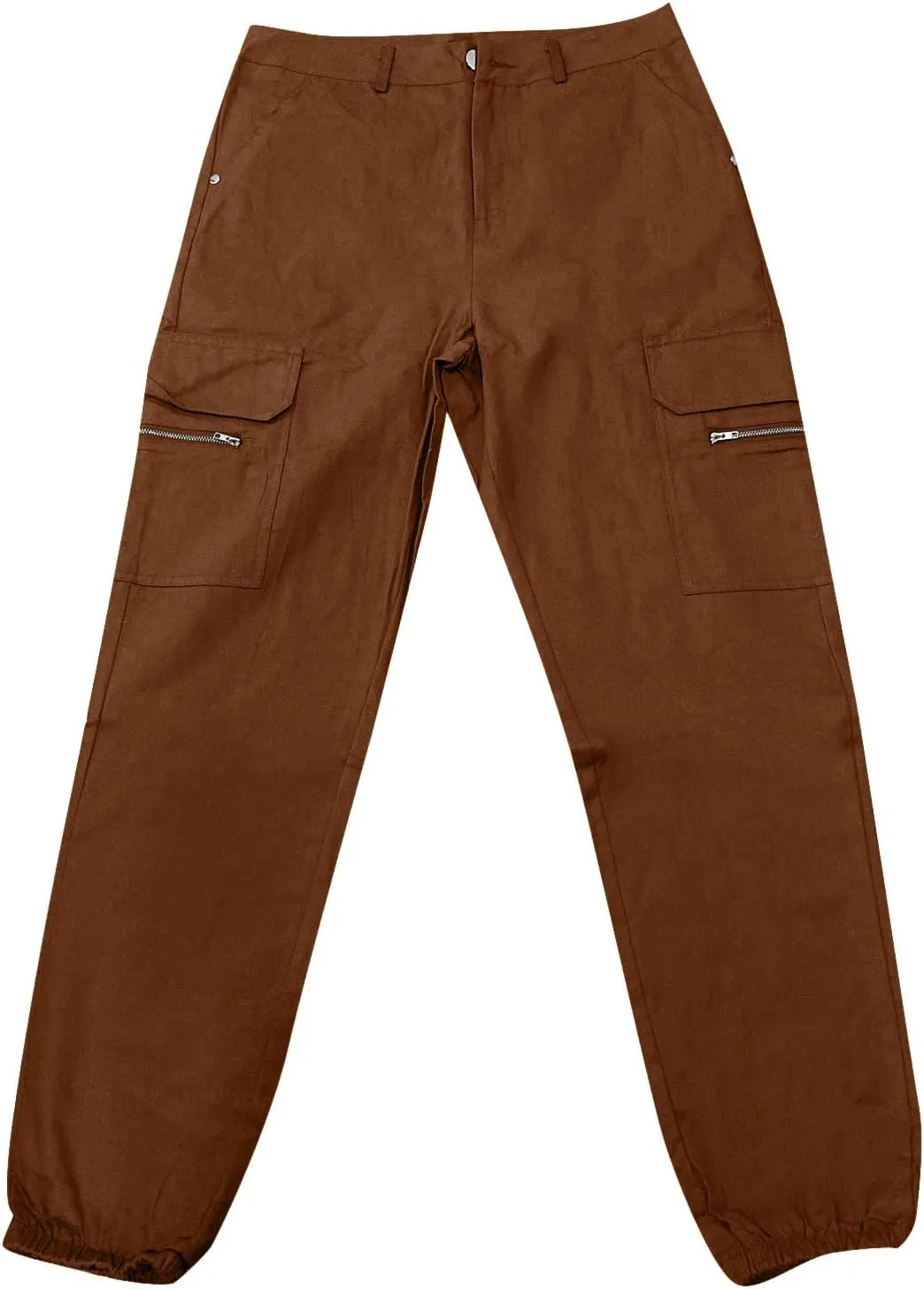 Skinny Cargo Pants for Women High Waist Lightweight Dressy Casual Trouser Slim Fit Stretch Multi Pockets Suit Pencil Pants