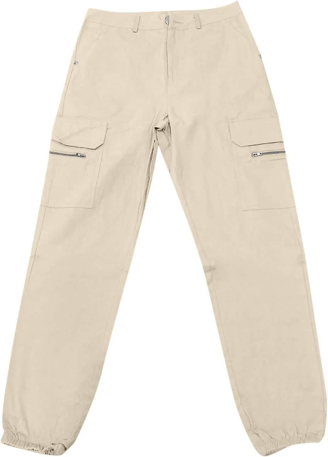 Skinny Cargo Pants for Women High Waist Lightweight Dressy Casual Trouser Slim Fit Stretch Multi Pockets Suit Pencil Pants