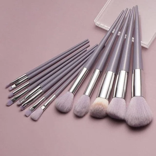 Soft Makeup Brushes Set Eyeliner Eye Shadow Brush Cosmetic Foundation Blush Powder Blending Beauty Makeup
