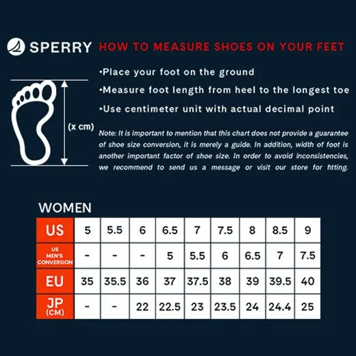 Sperry Women's Crest Triple Sneaker - White (STS84190)