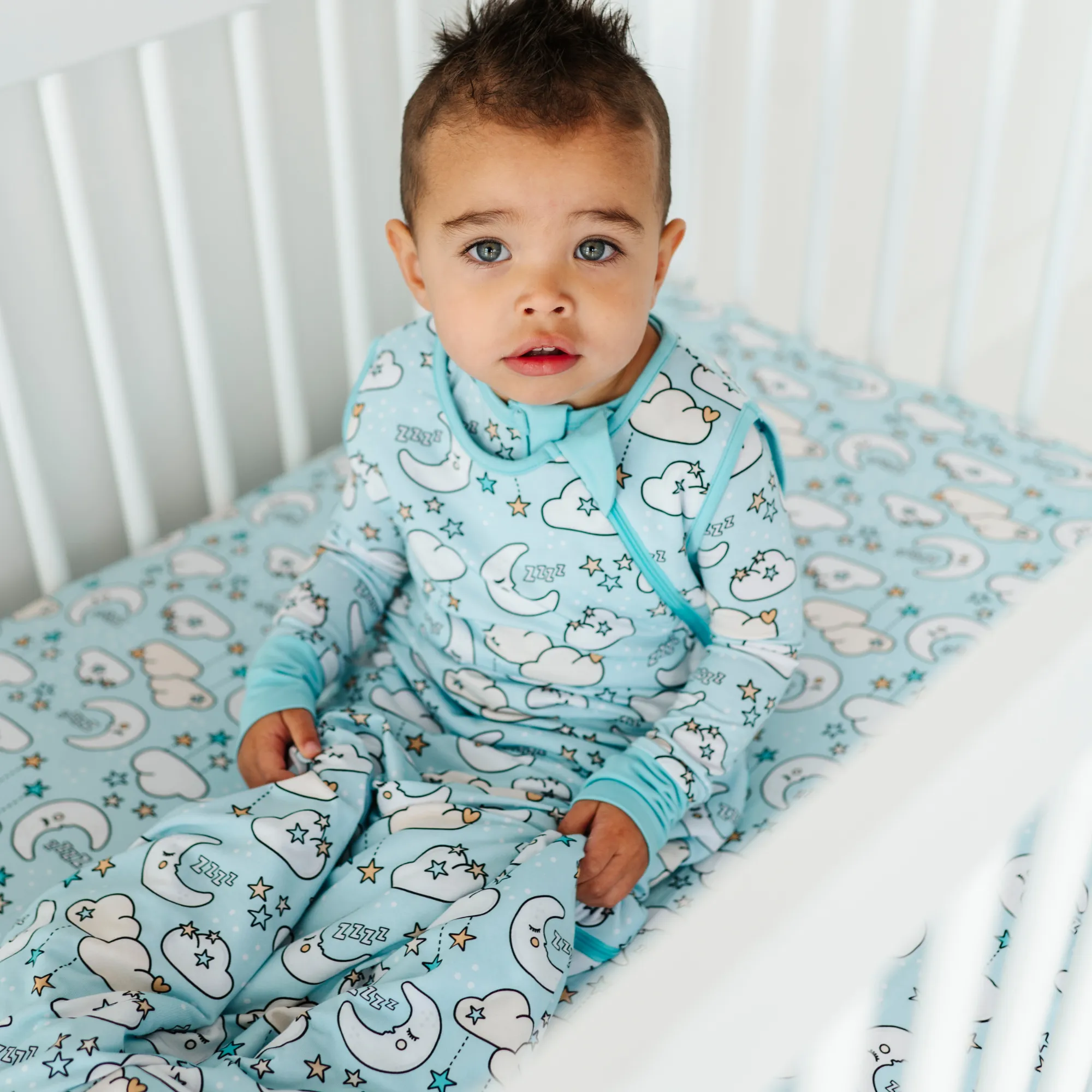 Starry Slumber Crib Sheet