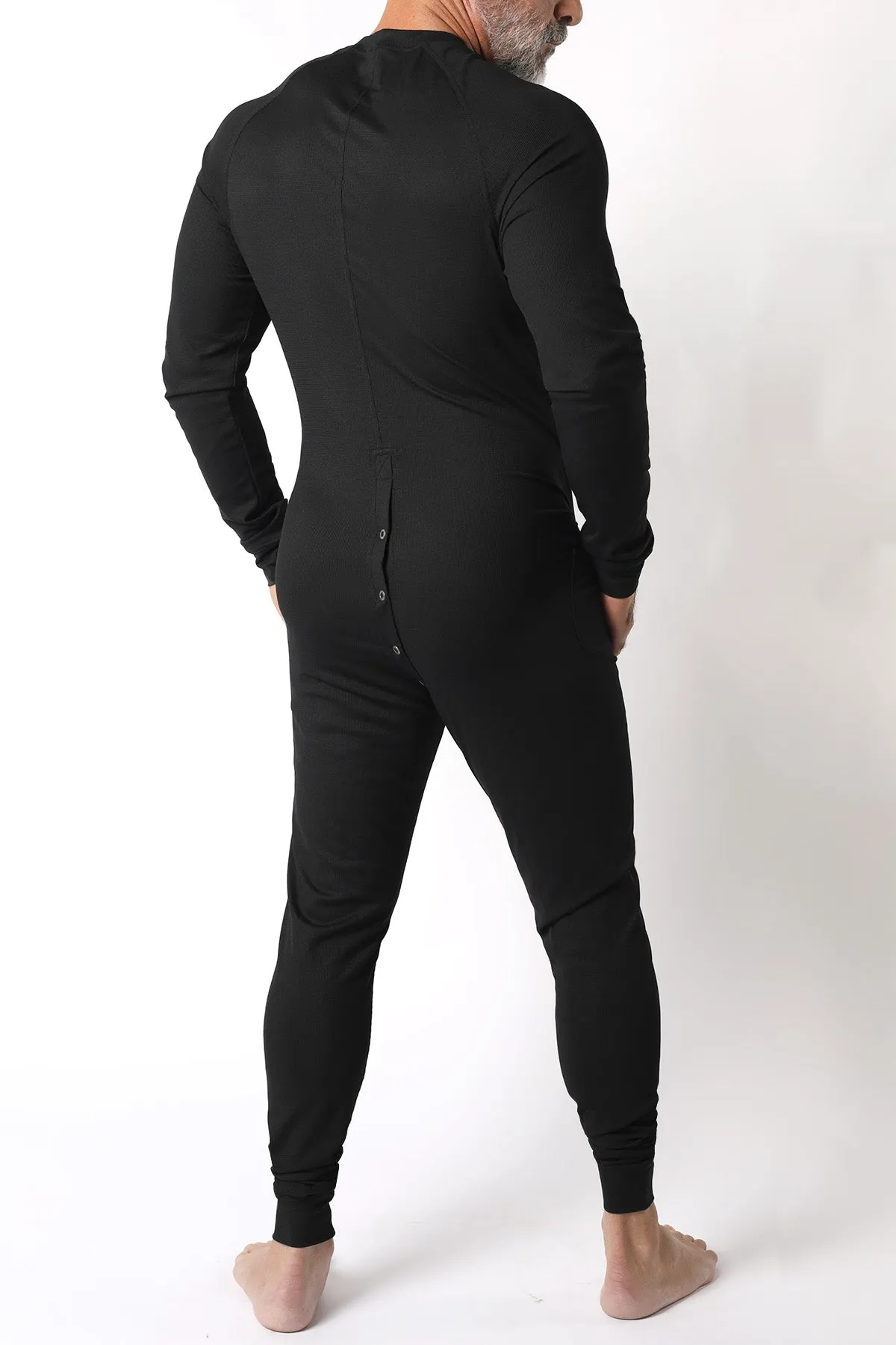 Tahoe Snap Up Union Suit w/ Pockets