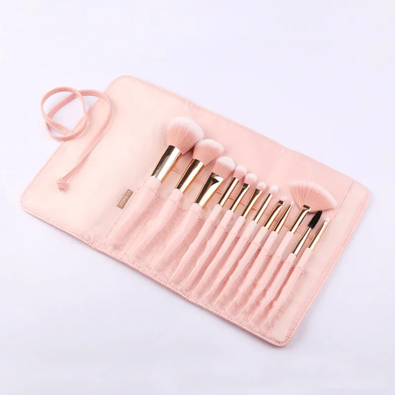 Tip Tail handle makeup brush set