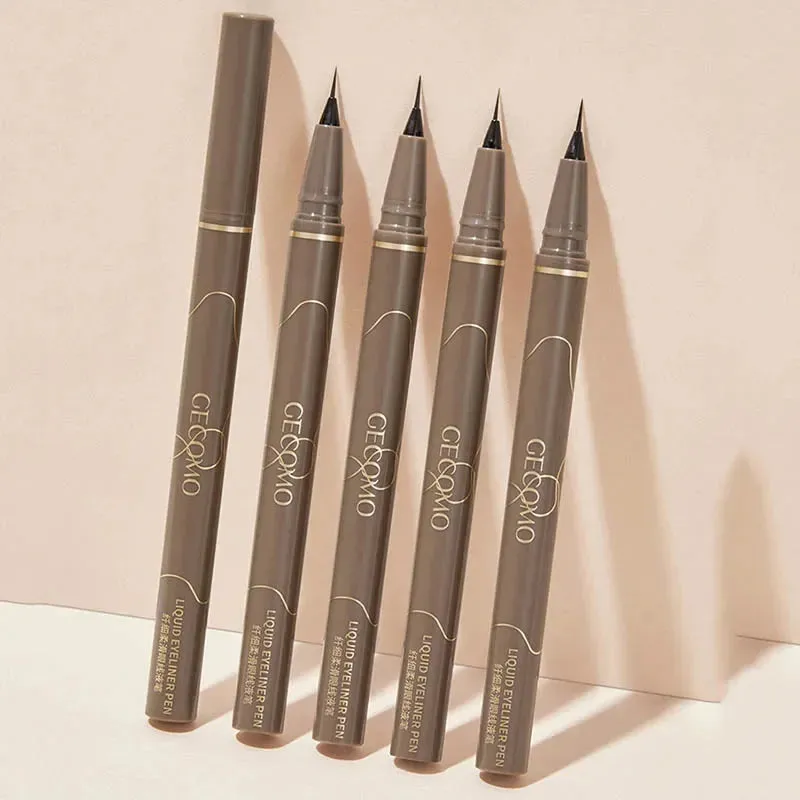 Ultra Thin Black Brown Lower Eyelash Eyeliner Pen Waterproof Lasting