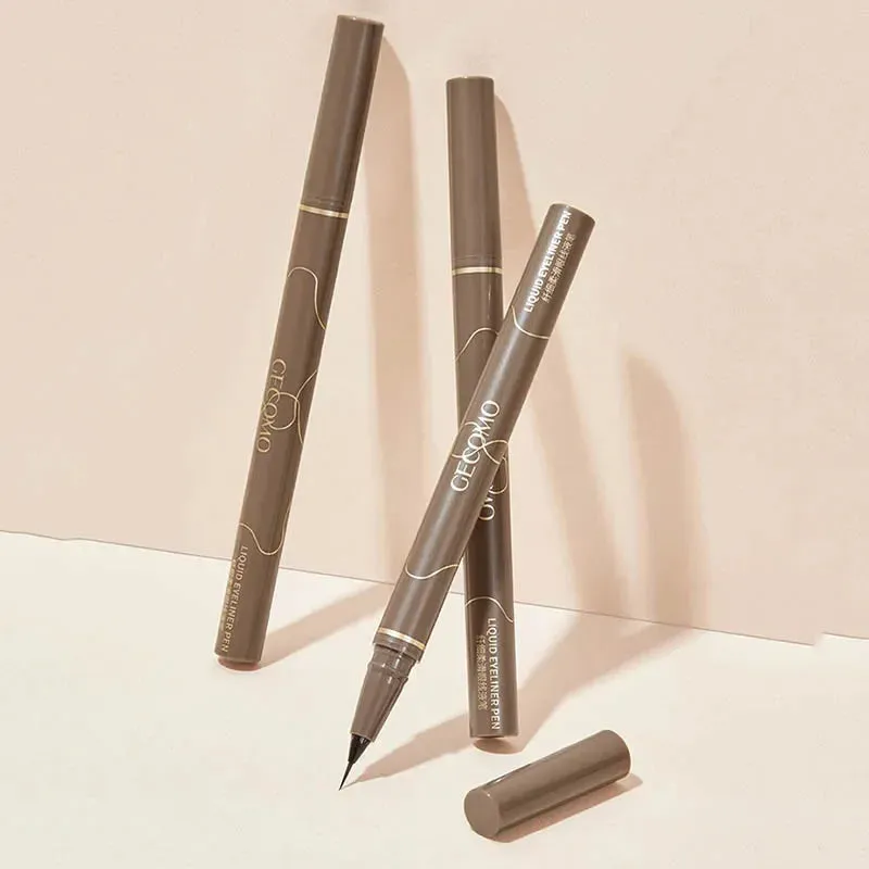 Ultra Thin Black Brown Lower Eyelash Eyeliner Pen Waterproof Lasting