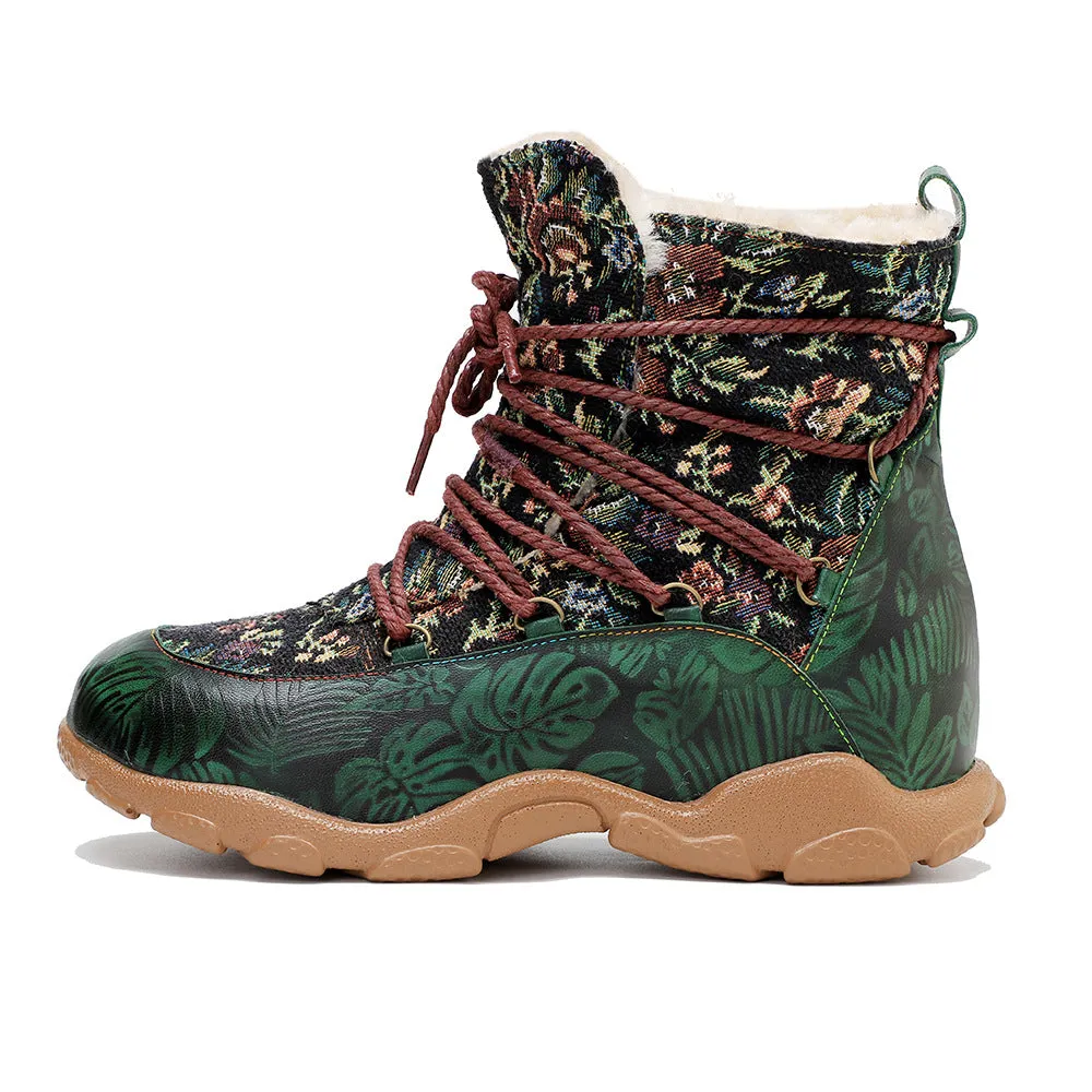 Vintage Handmade Comfortable Casual Ankle Boots
