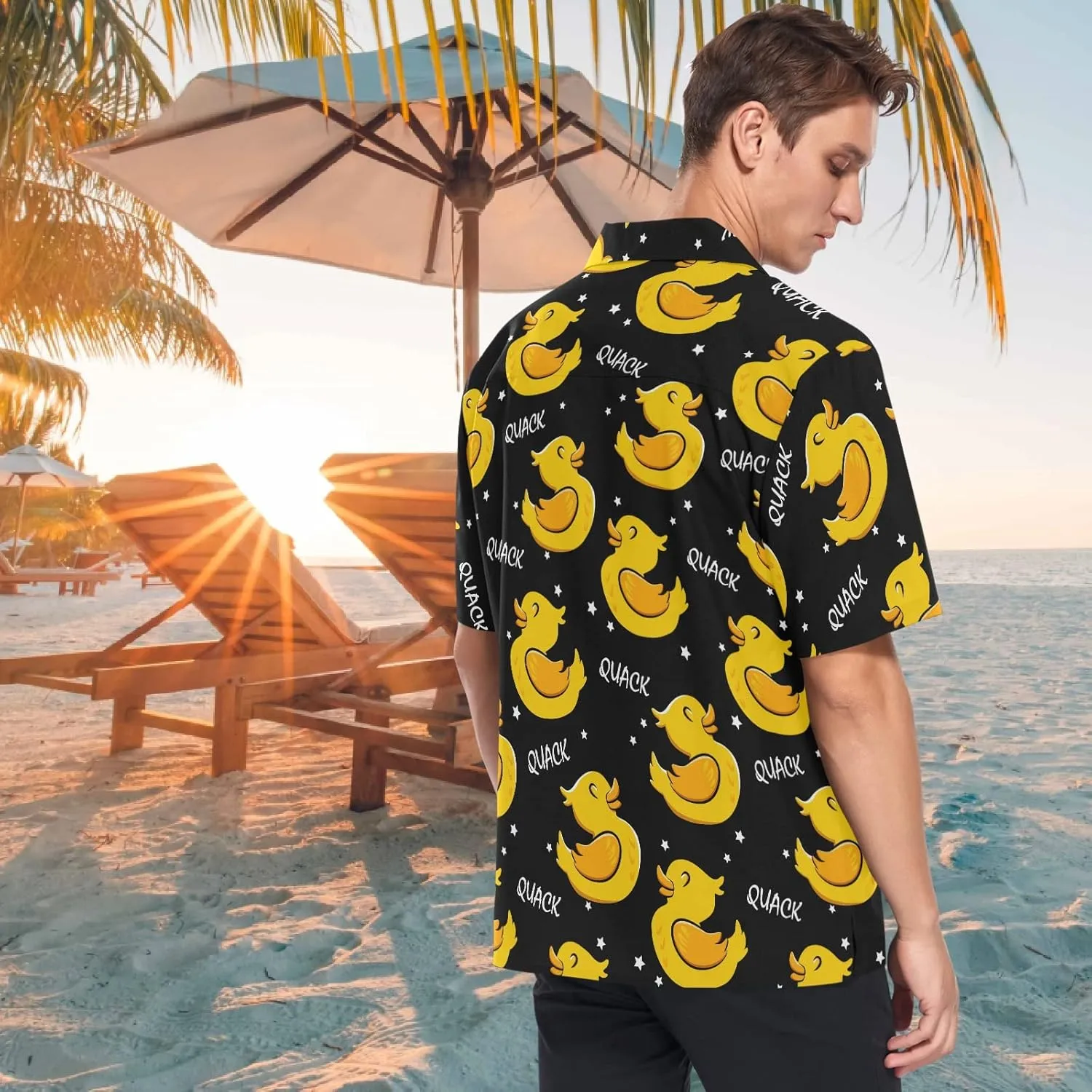 visesunny Hawaiian Shirts for Men Short Sleeve Aloha Beach Shirt Floral Summer Casual Button Down Shirts
