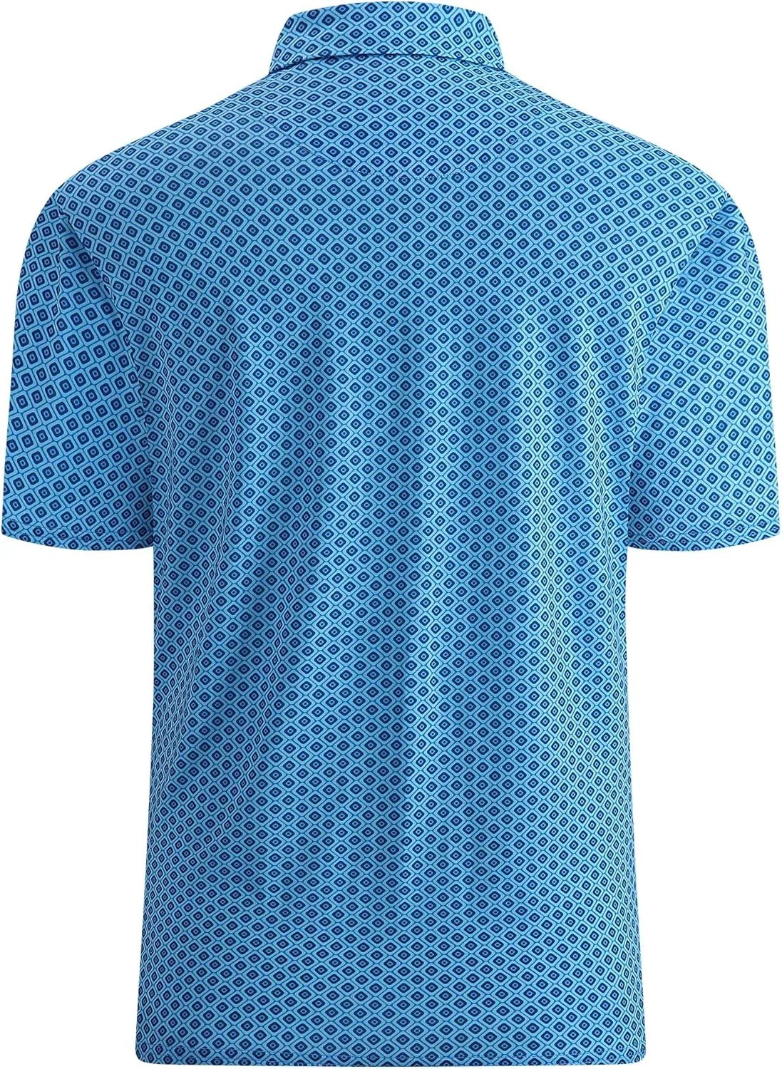 WARHORSEE Mens Golf Polo Shirts Short Sleeve Quick Dry, Performance Stretchy Casual Polo Shirts for Men