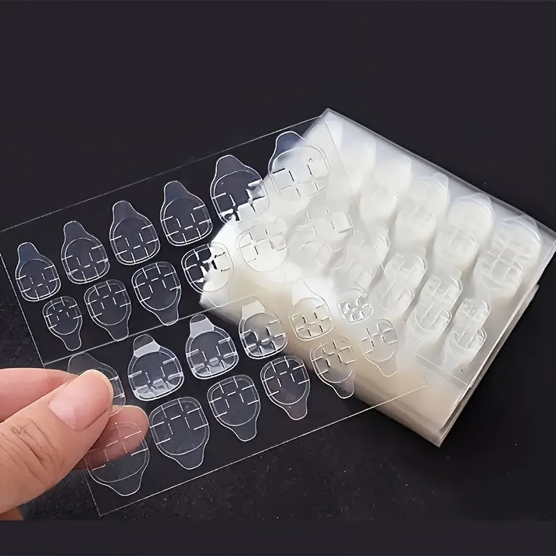 Waterproof Double Sided Nail Glue Tabs for Press On Nails