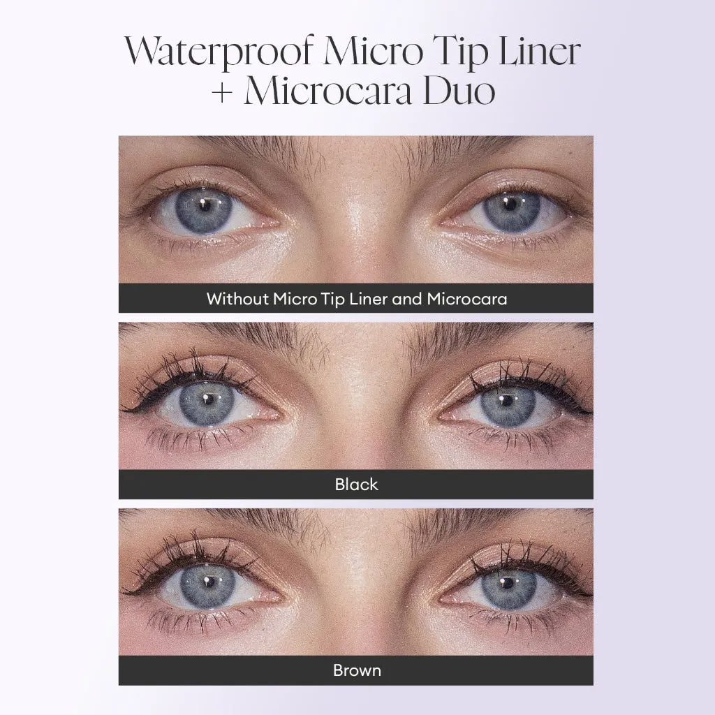 Waterproof Micro Tip Liner   Microcara Duo
