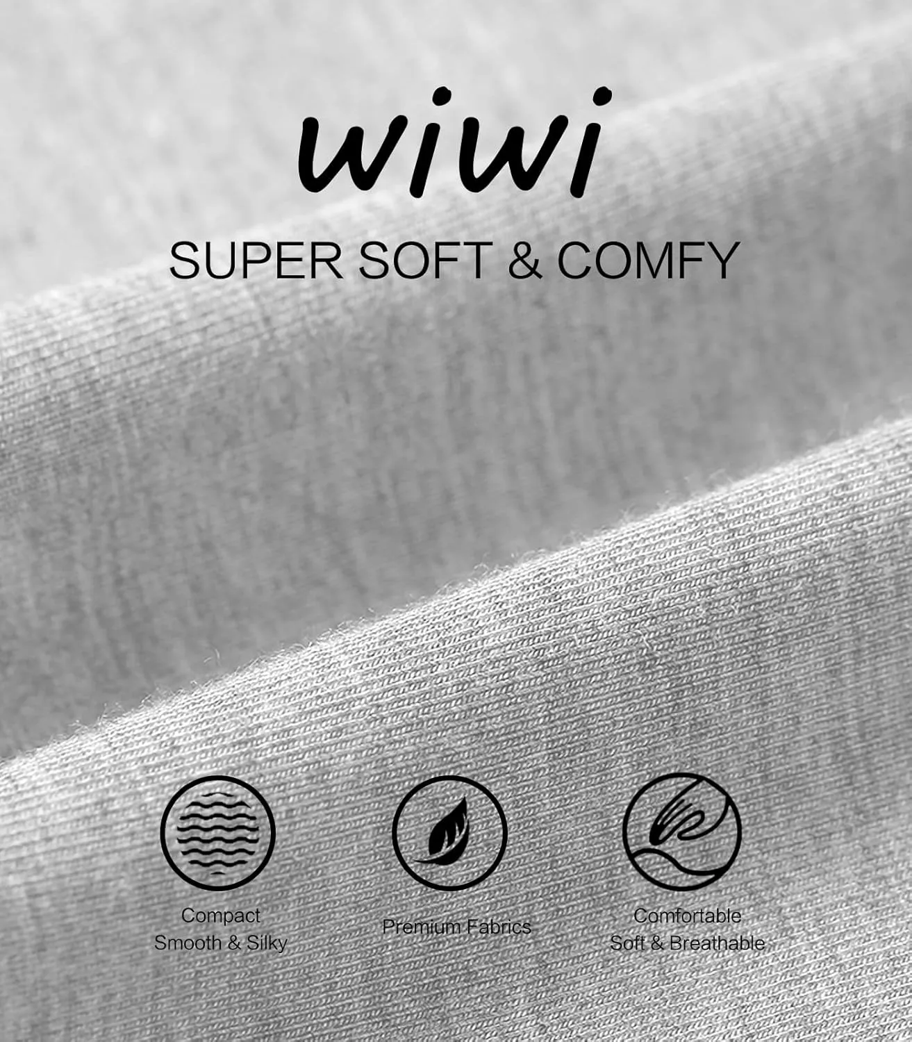 WiWi Mens Bamboo Viscose Pajama Pants Soft Lounge Bottoms Knit Big and Long Sweatpants Lightweight Sleep Pant Drawstring S-4X