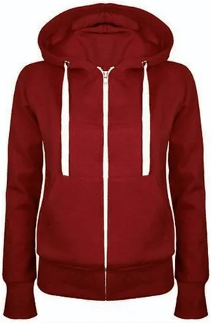 Women Casual Full Zip Up Hoodie Long Sleeve Fall Sweatshirts Jacket Solid Color Comfy Loose Hoodies Tops with Pockets