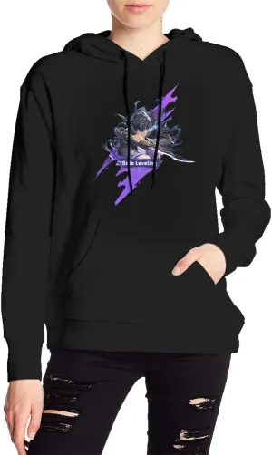 Women Hoodie Unisex Adult Hooded Sweatshirt Long Sleeve Tops Funny Pullover Coat