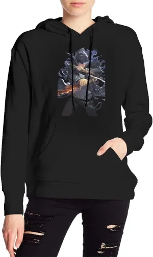 Women Hoodie Unisex Adult Hooded Sweatshirt Long Sleeve Tops Funny Pullover Coat