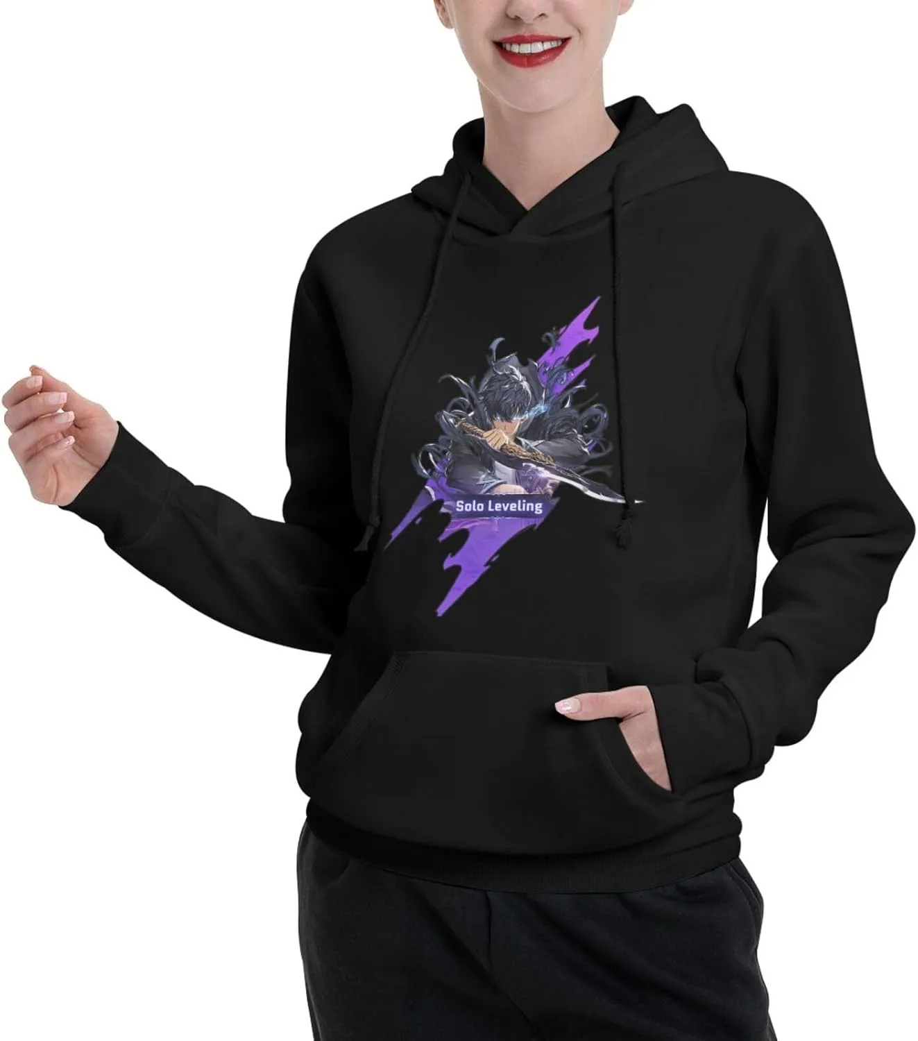 Women Hoodie Unisex Adult Hooded Sweatshirt Long Sleeve Tops Funny Pullover Coat