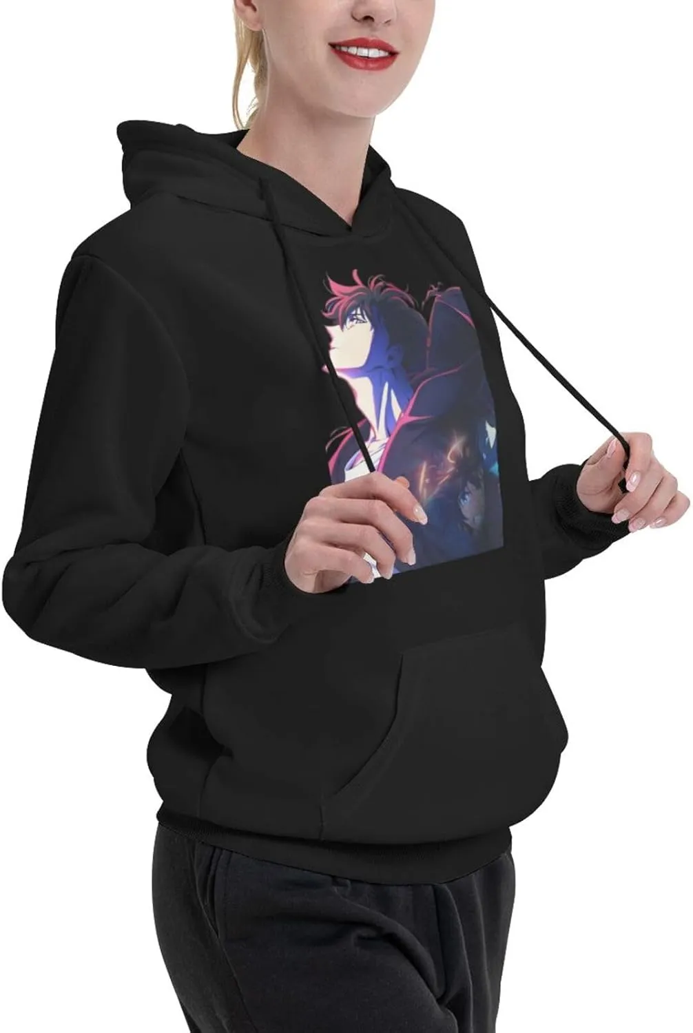 Women Hoodie Unisex Adult Hooded Sweatshirt Long Sleeve Tops Funny Pullover Coat