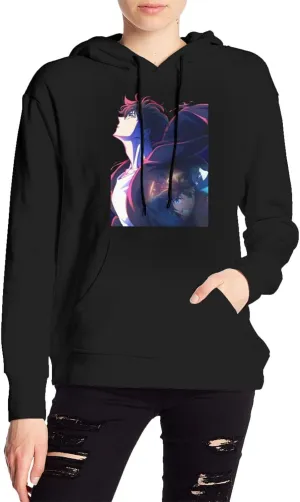 Women Hoodie Unisex Adult Hooded Sweatshirt Long Sleeve Tops Funny Pullover Coat