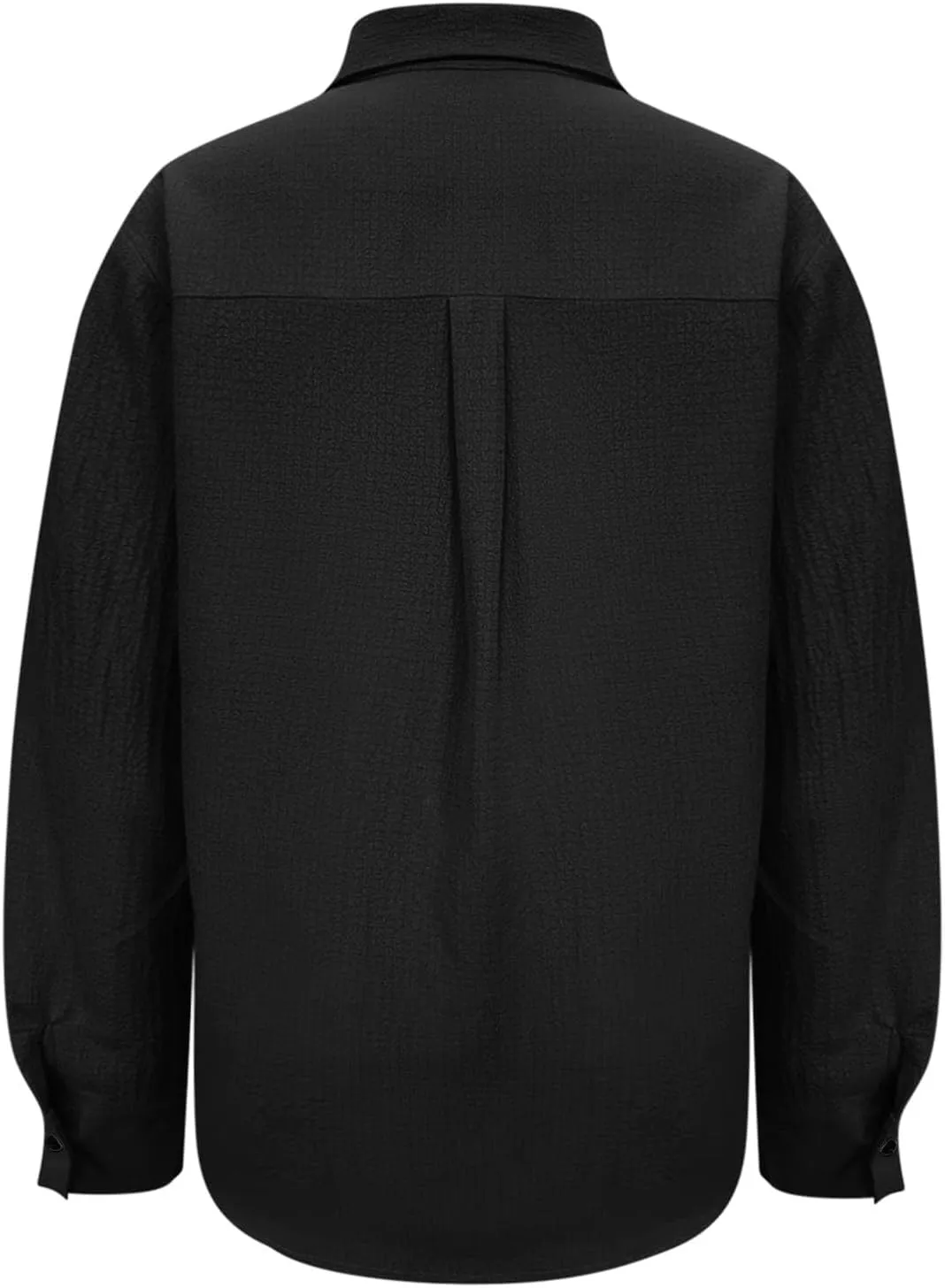 Womens Button Down Shirts Long Sleeve Collared Dress Tunic Cotton Oversized Blouses Going Out Dressy Casual Tops