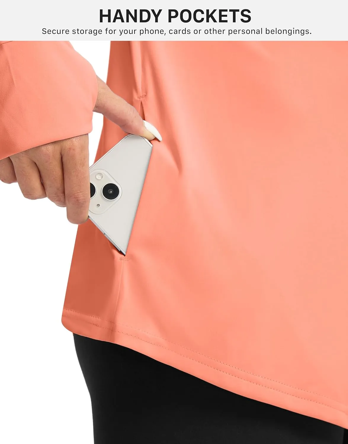 Women's UPF 50  Sun Shirt Long Sleeve UV Sun Protection Shirts Lightweight Cardigan for Women with Pockets SPF Swim Cover Up